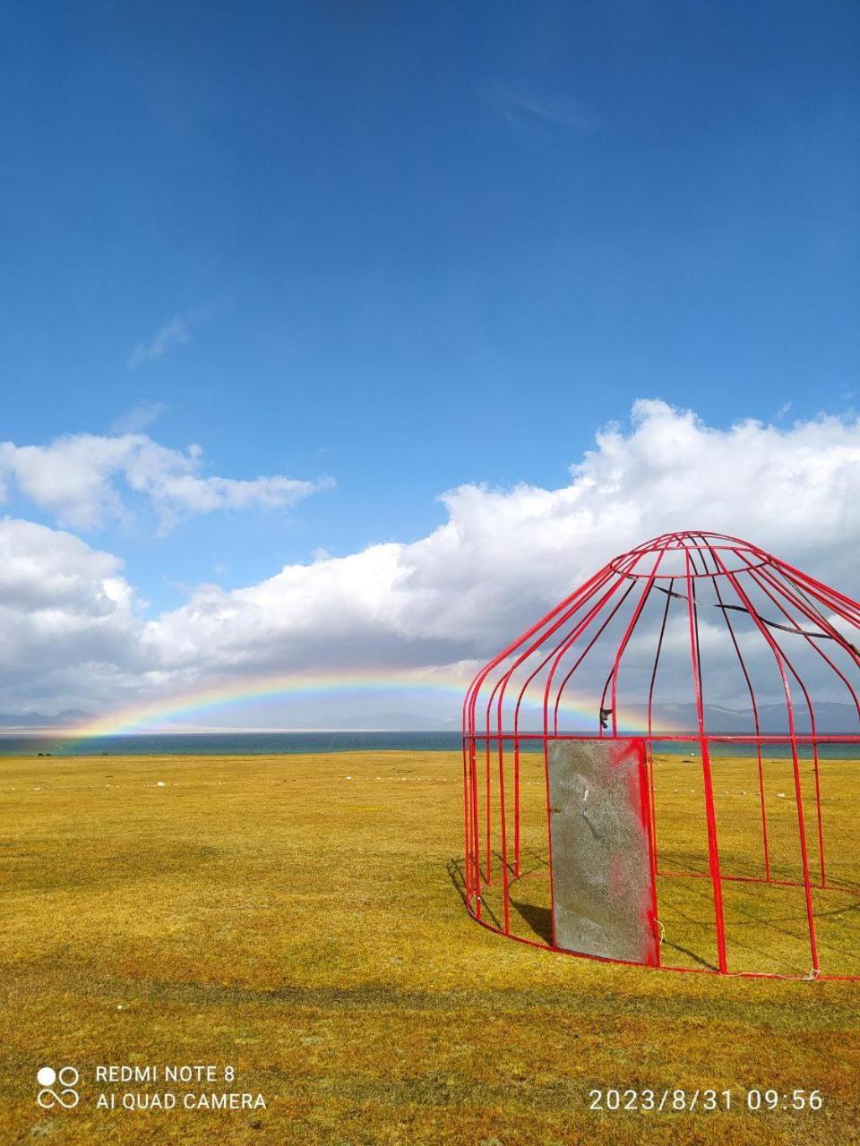 ホテル Zalkar Yurt Camp Song-Kul エクステリア 写真